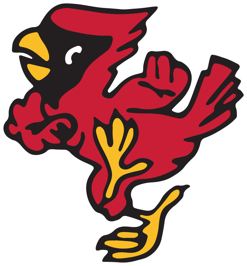 Ball State Cardinals 1965-1990 Alternate Logo diy iron on heat transfer...